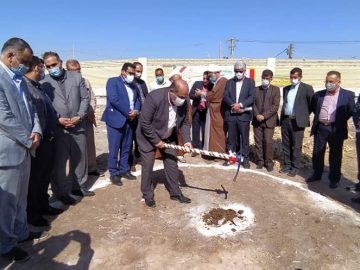 کلنگ ساخت بیمارستان محلی چوئبده به زمین زده شد