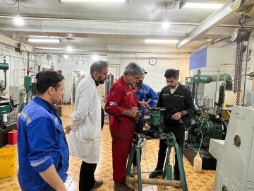 تعمیر و آموزش تجهیز حیاتی آزمایشگاه بندر صادراتی ماهشهر