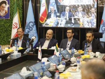 آیین تکریم و معارفه مدیر عامل پالایشگاه آبادان