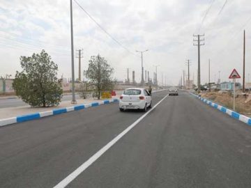 بلوار پتروشیمی آبادان نونوار زیر بار ترافیکی رفت