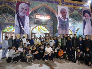 حضور مدیر عامل در جمع نوجوانان و جوانان معتکف مسجد مهدی موعود