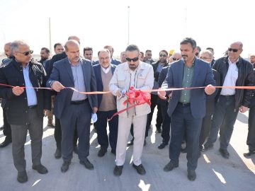 افتتاح فاز نخست پارکینگ خودروهای حامل سوخت آبادان