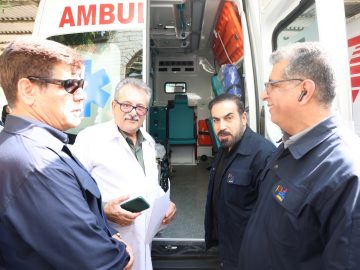 ۵ دستگاه آمبولانس تیپ B به ناوگان فوریت های نفت آبادان پیوست