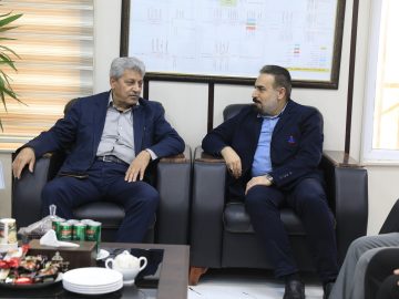 دیدار مدیرعامل پالایشگاه آبادان با رئیس هیئت مدیره و مدیر عامل شرکت ایرانول