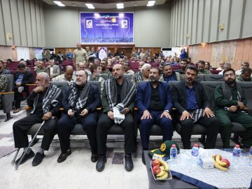 همایش بزرگ بسیجیان پالایشگاه آبادان