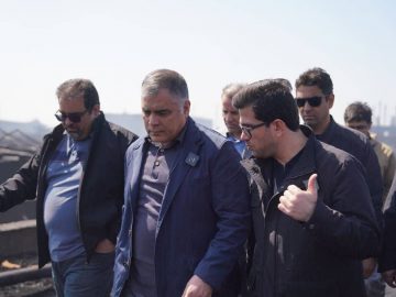 قدردانی وزیر نفت از فعالیتهای شبانهروزی گروههای عملیاتی فعال در انبار نفت ری