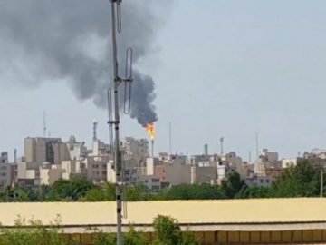اختلال بخار آب علت دود مشعل پالایشگاه آبادان