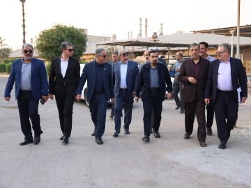 بازدید سرپرست سازمان بهداشت و درمان صنعت نفت کشور و مدیرعامل پالایشگاه آبادان از پروژه بیمارستان جدید نفت