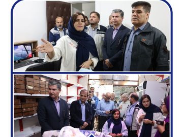 بازدید مدیران پالایشگاه آبادان از موسسه توانمندسازی «تکما»